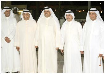 الخرافي استقبل المهنئين بمناسبة تزكيته رئيساً لمجلس الأمة للمرة الـ 5