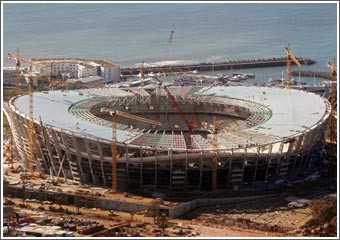 كيب تاون: إضراب العمال لن يشكل خطراً على ستاد «غرين بوينت» الجديد