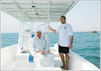 البوم الشعب والشوعي والجالبوت حصدت المراكز الأولى في سباق المضف لسفن الغوص