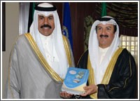 نائب الأمير استقبل المبارك وتلقى كتاباً من الصرعاوي