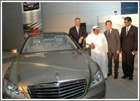 «البشر والكاظمي» تطرح مرسيدس بنز الفئة S لموديل 2010 وتبرهن على أنها سيارة الرفاهية الأولى في العالم