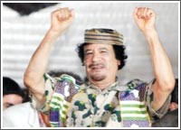 ليبيا تحتفل بأربعينية القذافي في الحكم