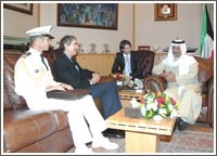 النائب الأول بحث مع سفراء فرنسا واليابان وبريطانيا التعاون الثنائي