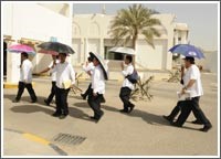 الحمود: اتخاذ جميع الإجراءات لمواجهة إنفلونزا الخنازير وننتظر تسلم المعدات الطبية والممرضين وجار استكمال الاستعدادات لاستقبال الطلبة