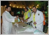 26 ألفاً تهجدوا في الليلة الثالثة من العشر الأواخر في المسجد الكبير