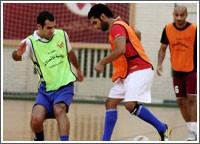 الأحمد والرومي يواصلان زحفهما نحو نهائي الوطنية للاتصالات