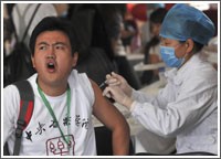 بشرى صينية للعالم: نجاح لقاح إنفلونزا الخنازير 