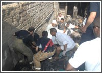 مصرع 3 مصريين في حريق مخزن مخالف بالعباسية