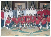 الغانم: نريد أن نؤكد للعالم أن الرياضة تصلح ما أفسدته السياسة