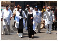 خطة مصرية لمواجهة إنفلونزا الخنازير في الجامعات والتعاقد مع شركة أمصال بريطانية على الطعوم 