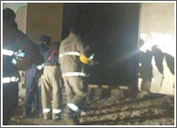 انفجار محول كهربائي يثير الفزع في الرقة وسماء الجليب أضيئت بفعل حريق محول آخر