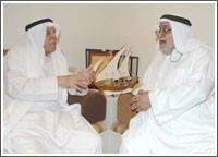 محمد حسين الشطي: البيوت تهدّمت بعد الأمطار الغزيرة عام 1954 والبلدية والكشافة كان لهما دور كبير في مساعدة الناس ونقلهم إلى المدارس