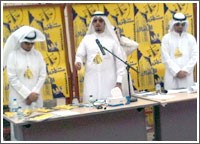 «المستقلة» نظمت مهرجاناً خطابياً بـ«الحقوق»: مستعدون للانتخابات وحان وقت التغيير