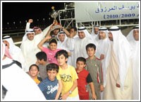 مهرجان خالد يوسف المرزوق أضاء نادي الصيد والفروسية بتُحفه الـ 6