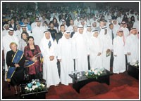 اختتام مهرجان أيام المسرح للشباب السادس بحضور فيصل الجزاف ونخبة من النجوم