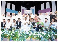 اختتام مهرجان أيام المسرح للشباب السادس بحضور فيصل الجزاف ونخبة من النجوم