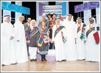 اختتام مهرجان أيام المسرح للشباب السادس بحضور فيصل الجزاف ونخبة من النجوم