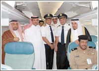 مطار الكويت الدولي يستقبل «إيرباص A320» جديدة للخطوط السعودية