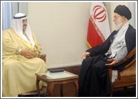 رئيس الوزراء بحث مع خامنئي دعم العلاقات مع إيران 