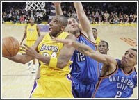 عودة قوية لبيرس و40 نقطة لبراينت في الـ «NBA»