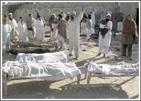 باكستان: ارتفاع حصيلة قتلى تفجير المباراة إلى 93 