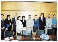 «بيان» استضافت طلبة من جامعة «Tufts» 