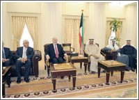 الخرافي ننبذ ونرفض التصاريح غير المسؤولة لبعض الاطراف للاساءة للعلاقة بين العراق والكويت