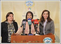 الخرافي كلفت نائب الرئيس بالتحقيق حول ما اثير عن قانون العمل في القطاع الاهليرولا واسيل ترفضان اتهام حماد لهما بمحاولة تزوير قانون العمل في الخاص