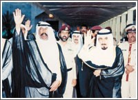 جابر الاحمد رجل الحكمة ورائد النهضة والتنمية