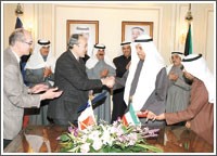 الكويت وفرنسا وقعتا بالاحرف الاولى اتفاق تعاون للاستخدام السلمي للطاقة النووية
