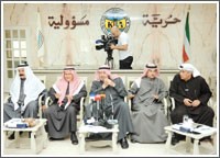 رؤساء التحرير ومسؤولو وسائل الاعلام نرفض تقييد الحريات ونطالب الحكومة بالتراجع ومجلس الامة بعدم الموافقة على التعديلات