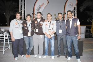 الرئيس التنفيذي لشركة Gulf Run احمد المضف وفريق عمل متميز