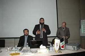 وقار عبد الحفيظ متحدثا خلال الندوة
كرم دياب