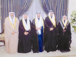 الشيخ سعود الناصر مباركا
