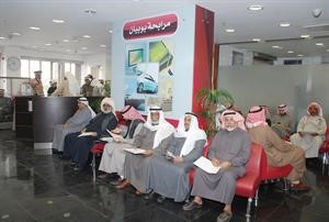 جانب من الاقبال على الاكتتاب في بوبيان﻿