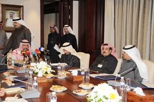 الشيخ احمد الفهد ومحمد النومس وفواز السمار
