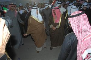 الشيخ مشعل الاحمد والشيخ جابر المبارك في ديوان سمو الشيخ سالم العلي