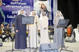 البلوشي والرغيب والملا ومرزوق شاركوا في الحفل﻿