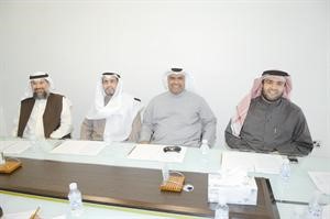 اياد الشارخ في جانب من المؤتمر﻿﻿سعود سالم﻿