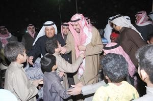 استقبال حافل للشيخ احمد الفهد ﻿