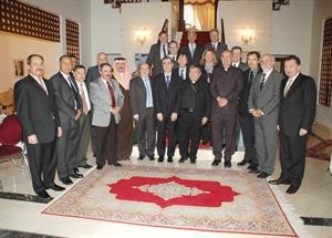 سفير الڤاتيكان والسفير اللبناني يتوسطان عددا من السفراء
