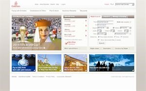 موقع طيران الامارات 