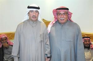 الحجي احمد مع الناشط السياسي محمد الهاجري