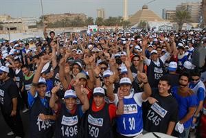 صورة ارشيفية عن سباق العام الماضي﻿