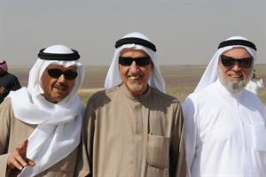 عبدالعزيز العدساني والسفير احمد الفهد﻿