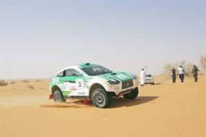 السعودي يزيد الراجحي مع ملاحه ماثيو بوميل حققا ثاني انتصار لهما على التوالي في رالي حائل﻿