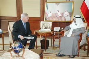 الشيخ دمحمد الصباحمستقبلا كيرت ويلدون﻿