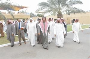 الشيخ علي الجابر مرحبا بالشيخ فهد سالم العلي