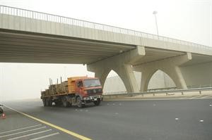 احد الجسور الجاهزة للمشروع﻿