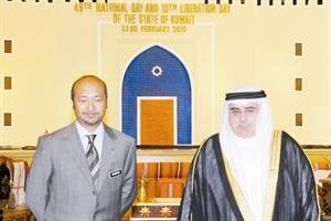 جانب من احتفال سفارتنا بماليزيا﻿